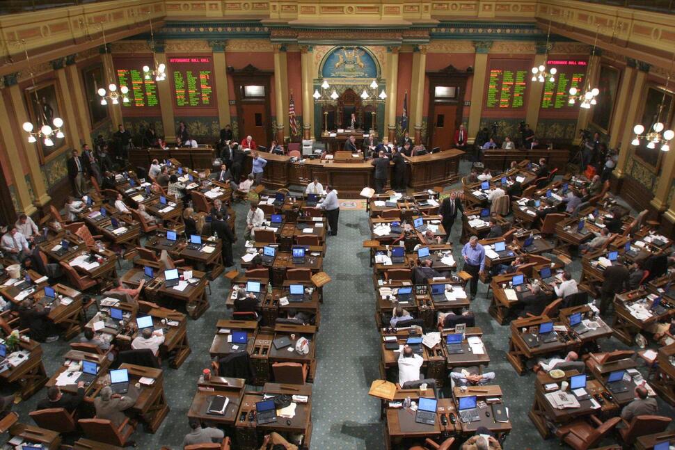 Michigan House of Representatives chamber